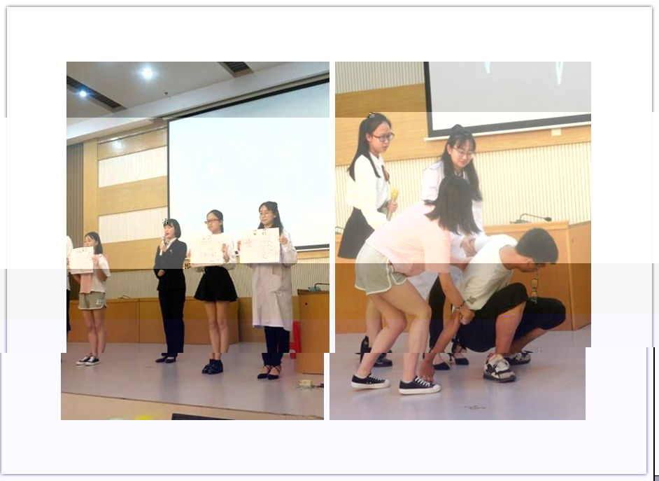 圖片為參賽團隊在競賽現場的表演